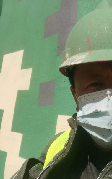 福建迷彩漆未完全固化；